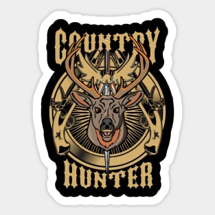 Country Hunter Sticker
